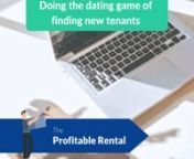 The tenant dating game | The Profitable Rental Podcast Episode 4: Quick Video 1 from tenant episode 1