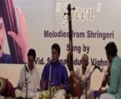Sampagodu S Vighnaraja performed in gayanasamaja Bangalore on 28th feb&#39; 09 during his first ever vocal album GREEN releasing day.nsri Thyagaraja swami&#39;s composition Vararagalaya in chenchu kambhoji raaga and Adhi thala.nnaccompanied by Sri HN Bhaskar on the violinnSri Thrichy Harikumaron the mridangamnSri N Amrith on the KhanjiranSri Gopalakrishna on the Thambura
