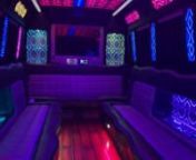 Luxury party bus full of led lights amazing sound system. Great for kids birthdays or prom &amp; homecoming.