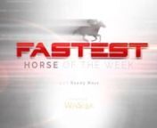 The fastest horse of the week, Judge Miller, was impressive in his start on Feb 24, where he earned a 105 Beyer Speed Figure. He has all the potential for more success as he&#39;s the half-brother to MGISW Clairiere. The Fastest Horse of the Week segment is sponsored by the stallions at WinStar Farm.