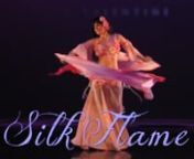 Created by Tanna Valentine, New York-based star of belly dance, Silk Flame is a workshop presenting technique, dance vocabulary, and practice sessions for belly dance with fan veils.nOriginating in Asian dance forms, fan veils have become one of the most dazzling and versatile props in bellydance. The delicate ripples, flame-like swirls, and larger-than-life air patterns of a fan veil mimic and complement the dancer&#39;s fluid gliding movement, accented hipwork, and dramatic poses, and allow her to