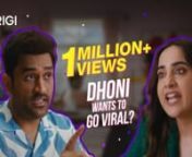 Want to see what happens when you put two viral sensations together? Witness what happened when two worlds of social media and cricket collided in Rigi’s latest ad, featuring Kusha Kapila and MS Dhoni!nnClient -Rigi @rigi_appnnAgency - The Rabbit Hole @therabbitholeagencynnAgency Producer - Apurva Gabhe @apysaywhat, Kalpesh Dubey @kd_ofive, Bhumit Shah@thecurlybrainstromernProduction House - Deepak Modi Production (DMnMedia Solutions) @deepakmodiproductionsnProducer - Deepak Modi @deepak.modi.