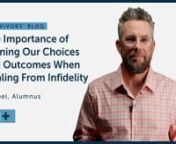 For both the betrayed and wayward, healing depends on the ability to own our choices and outcomes. When we own our outcomes, we become incredibly safe; when we blame other people for our mistakes, it can stunt our healing and the healing of those around us. In today’s Survivors’ Blog, Samuel shares the benefits of being brave enough to accept the past and pave a better future.nnGet more insight from Samuel and our other inspirational bloggers here: https://www.affairrecovery.com/survivors/sa
