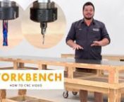 This is a cool project to see come together from flat cut parts to a fully functional workbench and it looks incredible! http://www.toolstoday.comnnCheck out the plans for this workbench! https://www.toolstoday.com/cnc-workbench-plans.htmlnnThis project is intended to be cut on a CNC machine capable of working with full sheets of plywood, but with a few design adjustments can be cut on smaller CNC machines. nnWatch our video on making this workbench without using our CNC machine nhttps://www.you