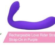 https://www.pinkcherry.com/products/rechargeable-strapless-strap-on-purple?variant=12593719443541 (PinkCherry US)nhttps://www.pinkcherry.ca/products/rechargeable-strapless-strap-on-purple?variant=12478349803614 (PinkCherry Canada) nnA vibration-enhanced pleasure tool combining the silkiest of silicone and a body-conscious, comfortably ergonomic shape with absolutely unique dual-pleasure functionality, Love Rider&#39;s Strapless Strap-On offers the exciting potential of a strap-on vibe without the ac
