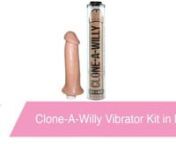 https://www.pinkcherry.com/products/clone-a-willy-vibrator-kit-in-original (PinkCherry US) nhttps://www.pinkcherry.ca/products/clone-a-willy-vibrator-kit-in-original (PinkCherry Canada) nnOften imitated but never with as much crowd-pleasing success as the original, the fantastically unique Clone-A-Willy Kit allows playmates to create a vibrating silicone replica of his penis as back-up for business trips, lonely nights or to pinch hit for the real thing during marathon pleasure sessions.nnFull i