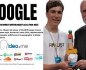 Dr. Richard W. Smith (PhD), ideaXme World Oceans Ambassador and Chemical Oceanographer at Global Aquatic Research, interviews 18-year-old scientist Fionn Ferreira, winner of the 2019 Google Science Fair.nnnIf you enjoy this interview please donate to ideaXme here https://radioideaxme.com/contact/.nnFionn Ferreira recently received the award for developing a method for removing plastics from water. Whilst, this represents a breakthrough in the scientific community for the removal pollutants from