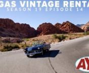 Kick back and drop the top for a leisurely new adventure when Chad and Ria cruise to Red Rock Canyon in a convertible 1955 Ford Thunderbird from Vegas Vintage Rentals. Find out how you can rent your favorite classic car to hit the Vegas strip or take a fantastic voyage to Lake Mead, Joshua Tree and other breathtaking spots just a short drive away.nnAlong the Way:nWe ditch the leisure and hit the gas at UTV Takeover! Explore this popular event&#39;s group rides, drag racing, night expeditions, daring