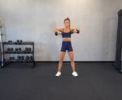 Squat to Upright Row from squat