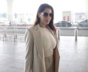 LATEST: Nora Fatehi DITCHES her usual casuals &amp; opts for a boss lady look for latest airport look &amp; we love it. Nora Fatehi has proved her talent in Bollywood. In the past, the actress has been a part of chartbusters like Dilbar, Saki Saki, Ek Toh Kam Zindagani, Pachtaoge among others. Nora, who has a major fan following, loves interacting with her fans on social media. Her style statements are yet another aspect that fans love about her. From red carpet events to off duty looks, she man