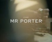 One of my first projects with Mr.Porter. I created an online series about watches with Robin Swithinbank.