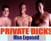 Men spend a lot of time thinking about their penises, and even thinking with their penises. But rarely do we hear men talking honestly about their penises—until now.nnSurveying young and old, gay and straight, large and small, virgin and porn star, from all walks of life, PRIVATE DICKS explores the naked truth about how men feel about their penises.nnThe men, many of whom appear nude, offer personal revelations that are honest, humorous and often poignant as they frankly discuss puberty, power