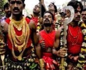 Every year, for several days, oracles from all over the Indian state of Kerala converge in the ancient town of Kodungallur to honor the mother goddess, Kali.