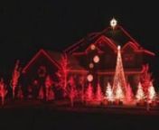 This is my 2007 Christmas Display with 45,000 lights and 176 channels of computer control. Visit holdman.com/christmas for more info. The original file is in Divx format, download the codec at http://tinyurl.com/q454f