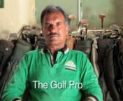 My name is Mohammed Afzal. I am the Afghan Golf Club trainer of Afghanistan.nnI was eight years old when I came to Qargha and saw people playing golf. I had come here for a picnic with my family. Then one foreigner helped me – I hit one ball and he was very happy. He said to me, come and play golf. And he helped me set the tee, ball, clubs, everything.nnWhen I was 14 years old, a Pakistan golf champion from Peshawar came to Afghanistan by invitation of the foreigners to teach the Afghan golf t