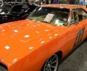 Dukes of hazzard 1969 Dodge Charger kenny wayne shepherd exterme lee.n2012 san diego internatonal auto show. General Lee Rides Again- Kenny Wayne Shepherd&#39;s Xtreme Lee a altered edition.nMoonshine loaded in the trunk, Daisy in the front seat, and an empty stretch of road ahead.