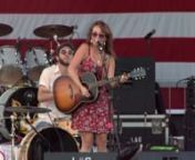 Local favorite, Kayla Ray performing at Brazos Nights in Waco, Texas.