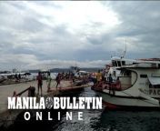 Excursionists flock at Sta. Ana Port in Davao City as they prepare to depart for Talicud Island in Davao del Norte. &#60;br/&#62;&#60;br/&#62;According crew members of passenger boats, tourists flock in the island since Monday for family gatherings, island hoppings, and Christmas parties. (MB Video by Keith Bacongco)
