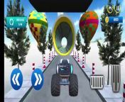 Monster Trucks Stunt Games 3D _ Android Gameplay