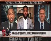 Stephen A. Smith, Max Kellerman and Ryan Clark react to former NFL Executive VP of Communications Joe Lockhart saying now is the time for an NFL team to sign Colin Kaepernick. &#60;br/&#62;#FirstTake #NFL