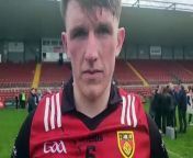 Kilcoo&#39;s Micheal Rooney spoke to the Newry Reporter&#39;s Elaine Ingram after Clare 3-15 to 1-10 at Pairc Esler.&#60;br/&#62;The win secured promotion to Division Two for the Mournemen.