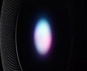 Immersive hi-fi audio. All the music you love. And the intelligence of Siri. Welcome HomePod — Available in December.