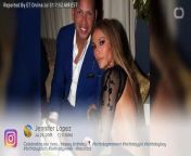 On Sunday, Jennifer Lopez and Alex Rodriguez showed off their love on Instagram, offering fans a peek inside their day in New York. ET reports that the cute couple were cruising around with the top down in a car, blasting the 1988 hit , &#92;