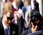 On Saturday, Meghan Markle spent her 37th birthday at a wedding with Prince Harry. Extra reports that while waving to the crowd, the Duchess accidentally exposed what appeared to be a black lace bra.