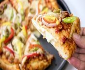 Cheese Burst Pizza Recipe _ Homemade Domino's Restaurant Style from homemade llorando por el culito teen