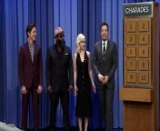 Jimmy and Emilia Clarke have a showdown with Matt Bomer and The Roots&#39; Tarik Trotter in a competitive game of charades.