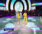 Ariana Greenblatt and Artyon Celestine dance the Cha Cha to &#92;