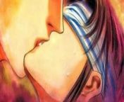 The Return of Condor Heroes神鵰俠侶 黃玉郎 香港動漫Hong Kong Comic Manga Anime&#60;br/&#62;&#60;br/&#62;Xiaolongnü was kissed on the cheek and mistook him for Yang Guo 小龍女被親吻臉頰，並將對方誤認為楊過