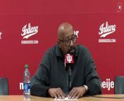 Mike Woodson Press Conference After Indiana&#39;s 76-72 Loss to Northwestern
