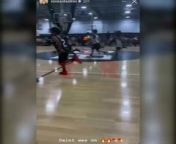 Kim Kardashian was courtside as her oldest son, Saint, was doing his thing on the court. The second oldest of her and Kanye&#39;s kids is showing true prowess, when it comes to basketball. In addition, his older sister, North, is also proving to be a skilled basketball player.