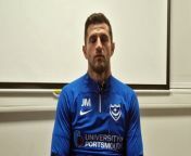 Pompey boss John Mousinho discusses the EFL League One trip to Charlton Athletic along with transfer talk and injury news.