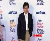 https://www.maximotv.com &#60;br/&#62;B-roll footage: Charles Melton on the blue carpet at the 39th annual Film Independent Spirit Awards on Sunday, February 25, 2024, at 1550 Pacific Coast Highway, Lot 1, North Santa Monica, California, USA. The Spirit Awards are Film Independent’s largest annual celebration, making year-round programming for filmmakers and film-loving audiences possible while amplifying the voices of independent storytellers and celebrating their diversity, originality, and uniqueness of vision. This video is only available for editorial use in all media and worldwide. To ensure compliance and proper licensing of this video, please contact us. ©MaximoTV