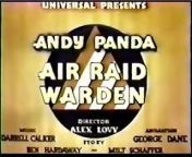 1942-12-21 Air Raid Warden (Andy Panda) from daitari panda dialouge