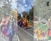 Ballarat Begonia Festival Parade 2024 started at 11am on March 11. Video by Gwen Liu and Nieve Walton