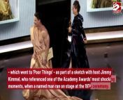 Oscars 2024: John Cena presents award naked with just an envelope! from melayu tudung naked