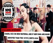Charli XCX on new material and if her fans are more devoted than The 1975’s | BRITs 2024 from charli damelio xxx