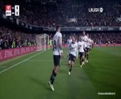 Summary of the Real Madrid vs. Valencia match in the Spanish League
