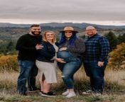 Credit: SWNS&#60;br/&#62;&#60;br/&#62;A polyamorous family of two mums and two dads are so close they don&#39;t even know who their kids&#39; dads are.&#60;br/&#62;&#60;br/&#62;Taya and Sean Hartless met Alysia and Tyler Rodgers online in 2019 with the intention of spicing up their sex life.&#60;br/&#62;&#60;br/&#62;But the married couples became close and eventually they all began to admit having feelings for one another.&#60;br/&#62;&#60;br/&#62;The family moved in together in 2020 and the parents went on to have two other children between them, to add to Tyler and Alysia&#39;s two youngsters.&#60;br/&#62;&#60;br/&#62;Now, the &#39;quad&#39; parent all four as their own.