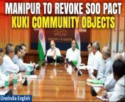 Ten Kuki-Zo lawmakers, including seven from the BJP, contest a Manipur assembly resolution urging the Union government to revoke a suspension of operations (SOO) pact with militant groups. Amid ethnic violence, they demand a separate administration. Criticising the resolution as biased, they highlight the need for an unbiased approach. They question the resolution&#39;s basis and urge fair treatment for the Kuki-Zomi-Hmar people. &#60;br/&#62; &#60;br/&#62;#Kuki-Zo #BJP #Manipurnews #Manipurupdate #Manipurvoilence #Kuki #Meitei #Manipurrebels #ManipurCM #BirenSingh #Indianews #Oneindia #Oneindianews&#60;br/&#62;~ED.102~GR.123~