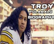 Troy Polamalu, a gridiron titan, emerged from humble beginnings to become a football legend. Born on April 19, 1981, in Garden Grove, California, his journey epitomized dedication and skill. From Douglas High School to the University of Southern California, his prowess shone bright. Drafted by the Pittsburgh Steelers in 2003, Polamalu&#39;s impact was immediate, defining a generation of defensive excellence. His lightning reflexes, bone-crushing tackles, and intuitive plays made him a force to be reckoned with. Beyond the field, his philanthropic endeavors uplifted communities, leaving a legacy of compassion. Inducted into the Hall of Fame in 2020, Polamalu&#39;s name echoes through football history, forever immortalized.&#60;br/&#62;&#60;br/&#62;#troypolamalu #troypolamalubio