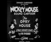 Mickey Mouse - The Opry House (1929) from 180chan siberian mouse