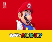 &#39;Press start on Mar10 Day and join us on a journey through some of Mario’s adventures over the years.&#39;