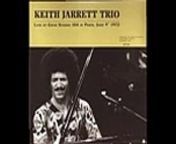 Recorded live at Gran Studio 104, Maison de la Radio, Paris, France, June 09, 1972.&#60;br/&#62;&#60;br/&#62;Keith Jarrett - piano, wooden flute, tambourine.&#60;br/&#62;Charlie Haden - double bass.&#60;br/&#62;Paul Motian - drums.&#60;br/&#62;&#60;br/&#62;Coral.&#60;br/&#62;Forget you memories (and they&#39;ll remeber you).&#60;br/&#62;Take me back.&#60;br/&#62;Standing outside.&#60;br/&#62;Track V.&#60;br/&#62;Piece for Ornette.&#60;br/&#62;Common mama.&#60;br/&#62;Moonchild.&#60;br/&#62;The magician in you.&#60;br/&#62;Followed the croocked path.&#60;br/&#62;Expectations.&#60;br/&#62;The circular letter (for J. K.).