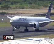 The United Airlines Boeing 777 leaked hydraulic fluid during takeoff before being forced to make an emergency landing.&#60;br/&#62;&#60;br/&#62;The San Francisco-bound 777-300 took off from Sydney Airport on Monday (12/03). &#60;br/&#62;&#60;br/&#62;The plane landed back safely two hours later with no injuries reported.