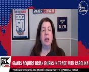brian burns traded to giants