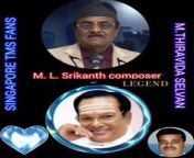 M.L.SRIKANTH COMPOSER THANKS FR0M SINGAPORE TMS FANS தாலாட்டு படம் 1967SONG 3 from geylang singapore